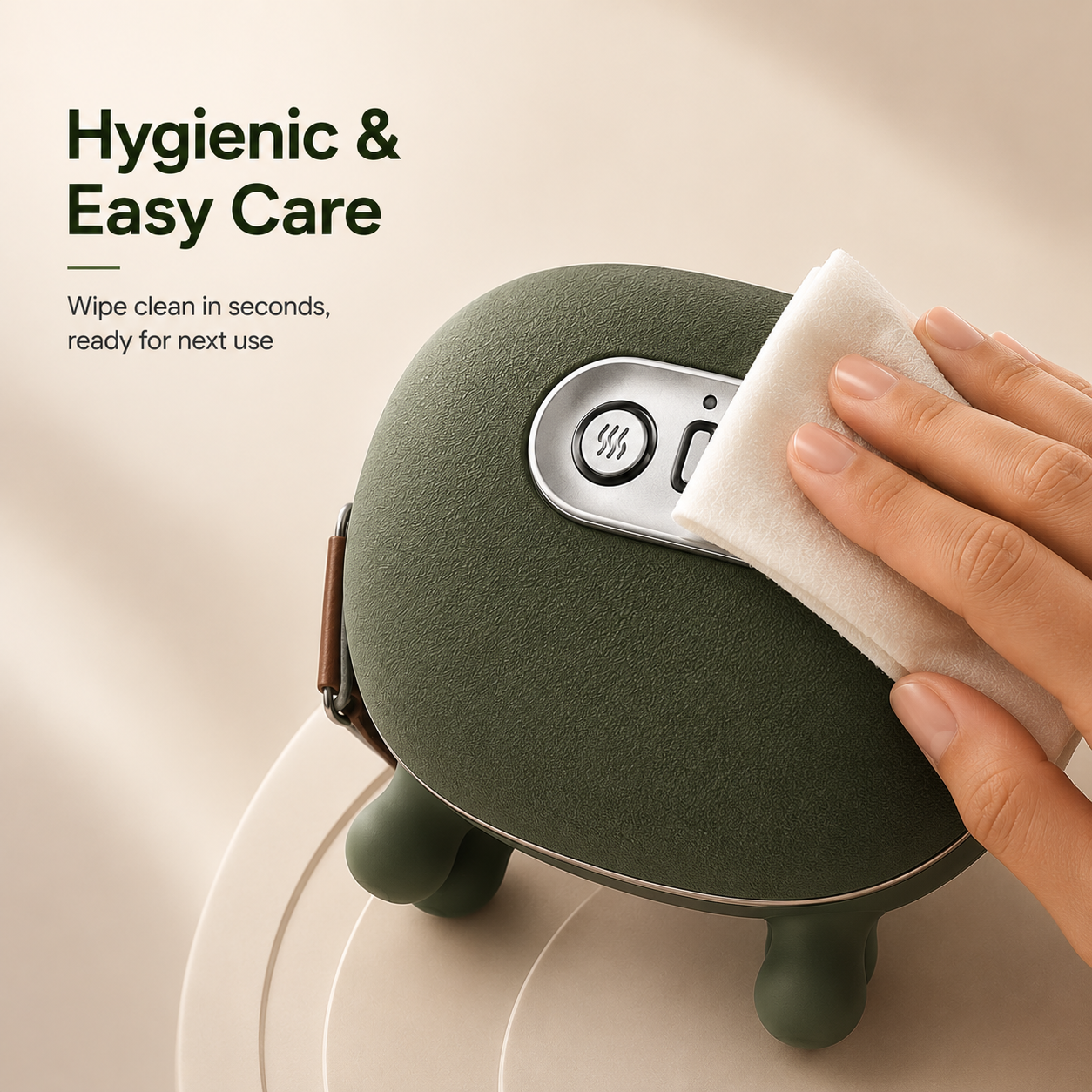 Relivio™ Neck & Shoulder Massager with Real-Hand Massage & Heat