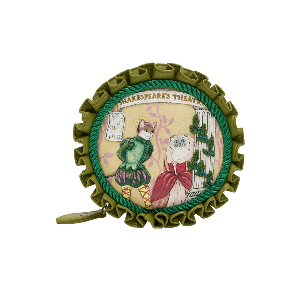 Vendula London Shakespeare Theatre Twelfth Night Round Coin Purse