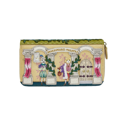 Vendula London Shakespeare Theatre Twelfth Night Large Zip Wallet